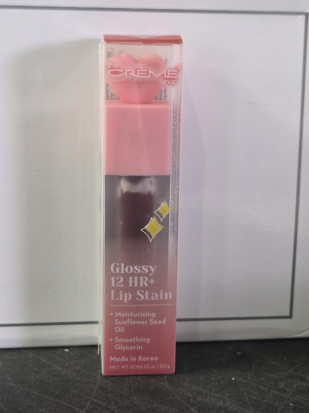 Creme Shop Glossy 12 HR+ Lip Stain — Cherub